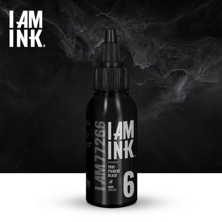 I AM INK First Generation 6 True Pigment Black 50ml - REACH (1)