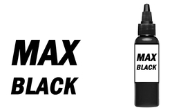 CZARNA FARBA MAX BLACK 30,60,120ml