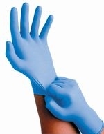 Rękawiczki nitrylowe 10 szt. BLUE